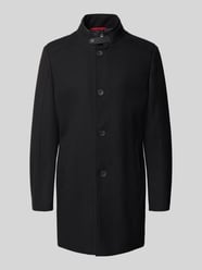 Lange jas met opstaande kraag, model 'Liverpool' van Cinque - 6