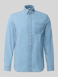 Regular Fit Jeanshemd mit Brusttasche Modell 'BROOK' von JACK & JONES - 39