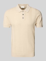 Poloshirt met korte knoopsluiting van Profuomo - 4