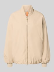 Bomberjack met opstaande kraag model 'Sofi' van g-lab Beige - 5