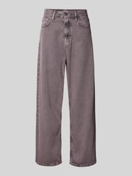 Relaxed Fit Jeans aus reiner Baumwolle Modell 'Brandon' von Carhartt Work In Progress Pink - 11