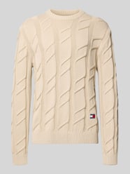 Sweter z dzianiny o kroju regular fit z czystej bawełny od Tommy Jeans - 2