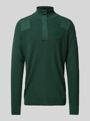 Gebreide pullover met turtleneck van PME Legend Groen - 25