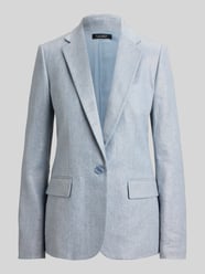 regular fit longblazer van mix van linnen en katoen van Lauren Ralph Lauren - 5
