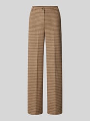 Straight Fit Stoffhose mit Bügelfalten Modell 'PANETTO' von Weekend Max Mara Braun - 11