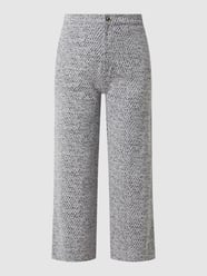 Culotte met effectgaren  van Rich & Royal Blauw / turquoise - 36