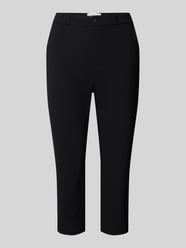 Spodnie capri z wpuszczanymi kieszeniami w stylu francuskim model ‘Solvej’ od FREE/QUENT - 40