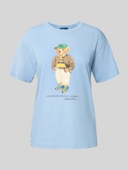 T-shirt z nadrukiem z motywem z logo od Polo Ralph Lauren - 29