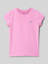 T-Shirt mit Logo-Stitching von Polo Ralph Lauren Teens - 15