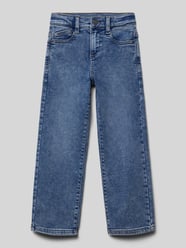 Jeansy o kroju slim fit baggy z mieszanki bawełny od s.Oliver RED LABEL - 20
