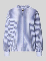 Regular Fit Bluse mit Stehkragen und Rüschen von Rich & Royal - 17