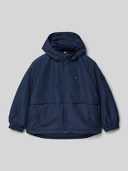 Jacke mit Stehkragen Modell 'RIBSTOP' von Tommy Hilfiger Kids Blau - 5