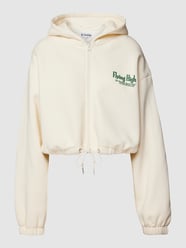 On Vacation x P&C - kort sweatjack met labelprint van On Vacation Wit - 42
