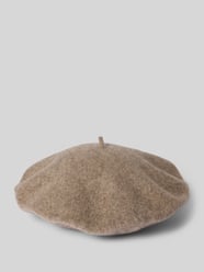 Baskenmütze aus reiner Wolle von Loevenich Beige - 6