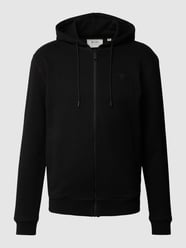 Sweatjacke mit Logo-Patch von Guess Schwarz - 30