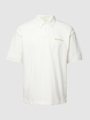 Poloshirt mit Label-Stitching von Marc O'Polo Weiß - 34