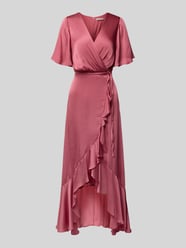 Abendkleid in Wickel-Optik von Christian Berg Cocktail Pink - 7