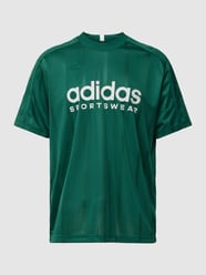 T-shirt met labelprint, model 'TIRO' van ADIDAS SPORTSWEAR Groen - 15