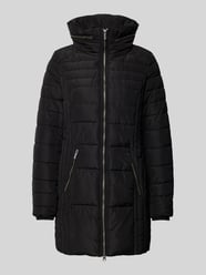 Płaszcz pikowany z odpinanym kapturem model ‘Nina’ od Soyaconcept - 40