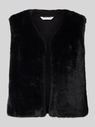 Regular Fit Weste aus Kunstfell in unifarbenem Design von ZABAIONE - 27