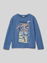 Longsleeve mit Motiv-Print von s.Oliver RED LABEL Blau - 30