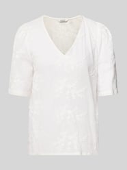 Regular Fit Blusenshirt mit Spitzenbesatz Modell 'HAYDEN' von B.Young - 45