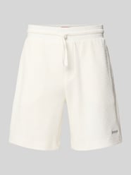 Regular Fit Sweatshorts mit Strukturmuster Modell 'Austin' von HUGO - 1