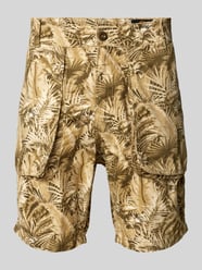 Regular Fit Bermudas mit Eingrifftaschen Modell 'Honolulu' von Alpha Industries Beige - 34