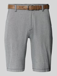 Bermudy o kroju regular fit z kieszeniami z tyłu model ‘NEBRASKA’ od Redefined Rebel - 10