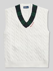 Regular Fit Pullunder aus reiner Baumwolle von Polo Ralph Lauren - 4
