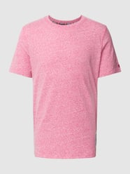 T-Shirt mit Label-Patch von Scotch & Soda Rosa - 13