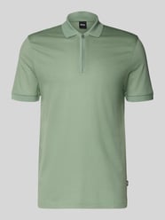 Regular Fit Poloshirt aus Baumwoll-Lyocell-Mix Modell 'H-PARAS 70' von BOSS - 7
