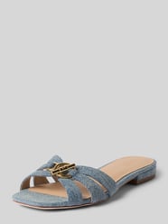 Slippers van denim model 'BLAIKE' van Lauren Ralph Lauren - 19