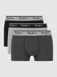 Boxershort in een set van 3 stuks, model 'Sven' van Pepe Jeans Blauw / turquoise - 40