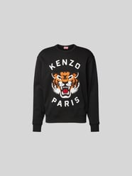 Sweatshirt mit Label-Print von Kenzo Schwarz - 26