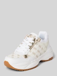 Sneaker mit Label-Details Modell 'SAMRA2' von Guess Weiß - 10