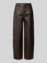 Kunstlederhose mit Gürtelschlaufen von OPUS - 23