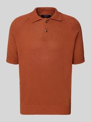 Regular Fit Poloshirt aus Baumwoll-Kaschmir-Mix mit Knopfleiste von Gran Sasso - 11