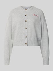 Strickjacke mit Label-Stitching von REVIEW - 23