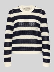 Sweter z dzianiny z Mieszanka żywej wełny i kaszmiru od windsor. - 9
