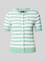 Kardigan ze ściegiem warkoczowym od Polo Ralph Lauren - 25