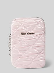 Crossbodytas met labeldetail, model 'ISABELLE' van Juicy Couture Roze - 14