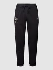 Sweatpants mit elastischem Bund von New Era Schwarz - 30
