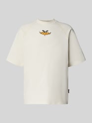 Oversized T-Shirt mit Label-Print von Carlo Colucci - 2