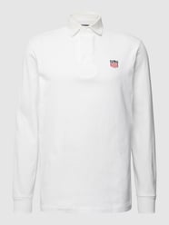 Poloshirt mit Label-Stitching von Polo Ralph Lauren Weiß - 17