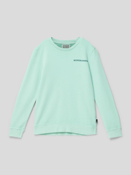 Sweatshirt met labeldetail van Scotch & Soda Groen - 43