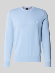 Regular Fit Strickpullover aus Baumwoll-Kaschmir-Mix von BOSS Orange - 13