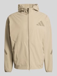 Trainingsjacke mit Kapuze und Logo Print von adidas Sportswear - 3