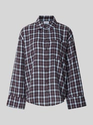 relaxed fit overhemdblouse van katoenmix model 'Zoe' van NOISY MAY® - 48