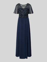 Abendkleid mit Perlen und Pailletten von Christian Berg Cocktail - 25